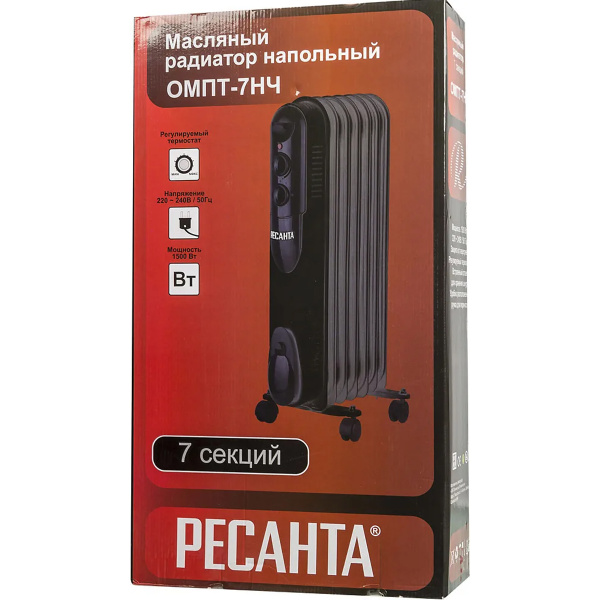 Радиатор масляный  ОМПТ- 7НЧ Ресанта