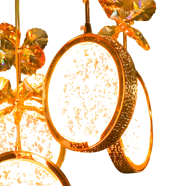 Люстра LED 5594-4 71 Вт - 450 мм Золото