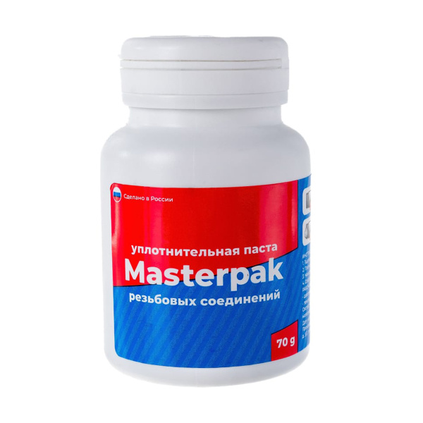 Паста уплотнительная (вода, пар, 70 г) Masterpak, туба