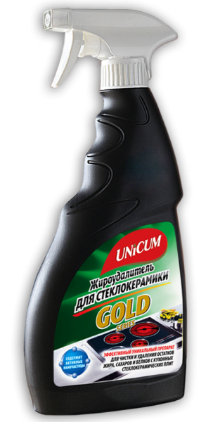Средство UNICUM для стеклокерамических плит, 500 мл