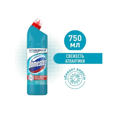 Средство чистящее Domestos Свежесть Атлантики 750мл