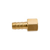 Соединение внутр. резьба 1/4" х елочка 10 мм (латунь) ECO