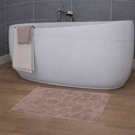Коврик для ванной комнаты 45х75 см Bathlux Light coffee 11099