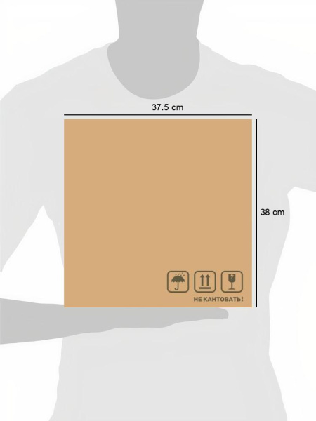 Подушка на стул Atmosphera с завязками 38х38 см темно-серый 103851L