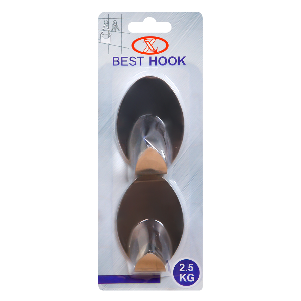 Набор крючков Lili 2 шт хром 2500 PRC