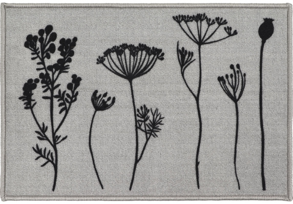 Коврик для кухни Luance HERBIER 40х60 см серый 495001117