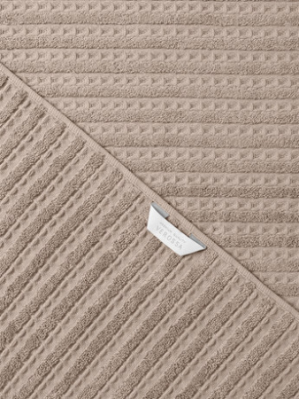 Полотенце Verossa махровое 50х90 см Pique texture Цвет Кофе