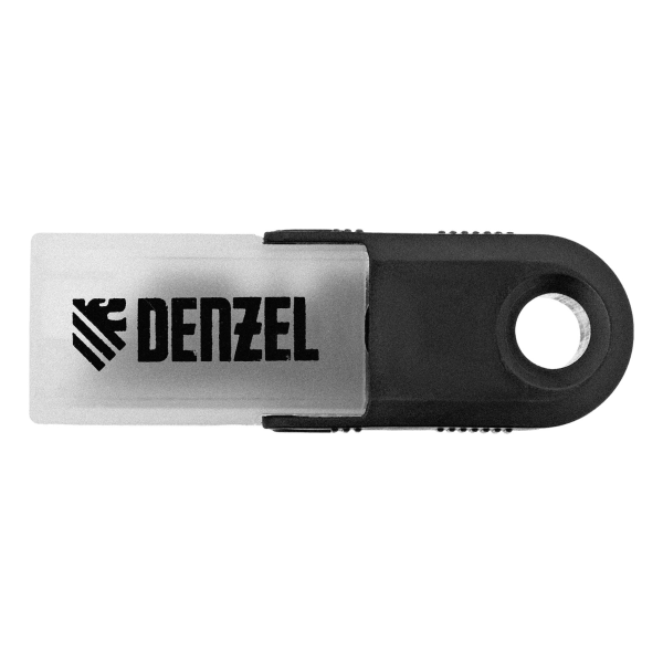 Лезвия, 19 мм, сталь SK5 - 0,6 мм, трапециевидные, 5 штук// Denzel