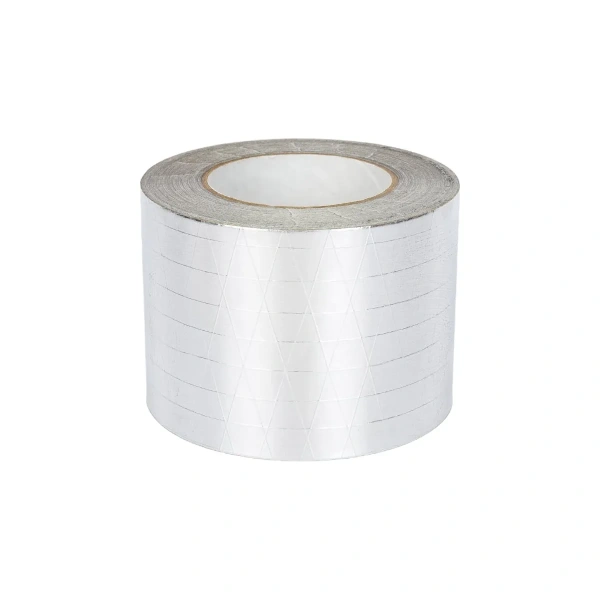 Лента алюминиевая клейкая армированная 100мм х 40м, арт.SMP-55611-1