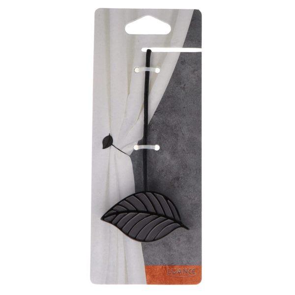 Держатель для штор Luance Vancouver на магните антрацит 28041936