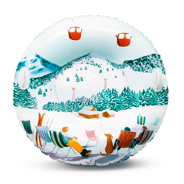 Тюбинг The nice fleet Arbois 110 см нагрузка до 80 кг 2 ручки TNF-2021-00