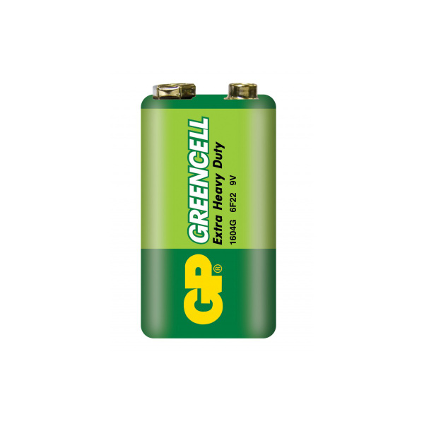 Batarea GP 1604G-B Greencell 6F22 (1 шт)