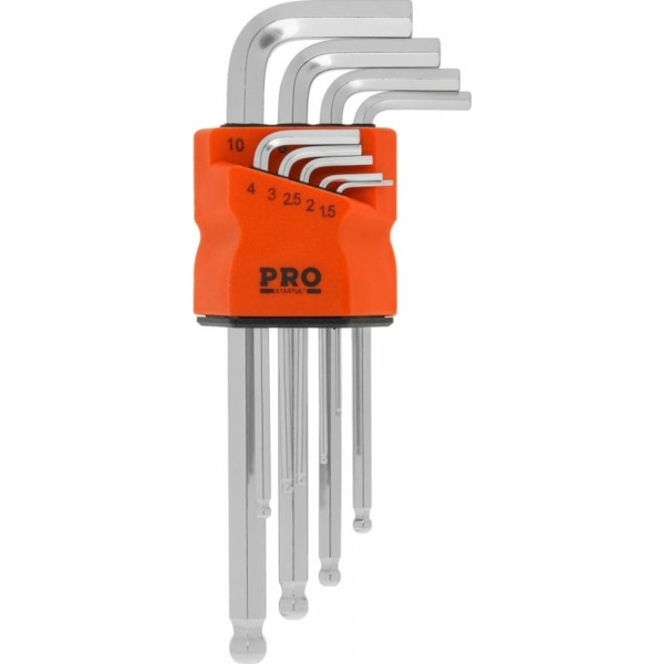 Набор ключей шестигр. 1,5-10мм 9шт длинн. PRO STARTUL (PRO-89109), арт.PRO-89109