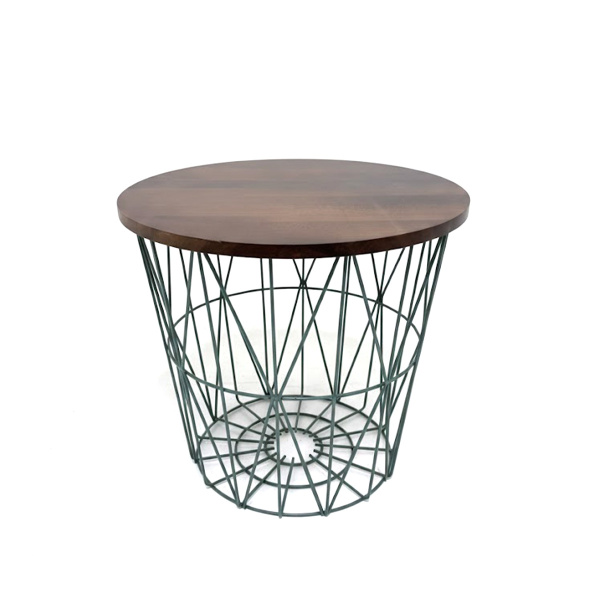 Столик журнальный Сетка 45,5х45,5х49 см зеленый LFX-4 CN