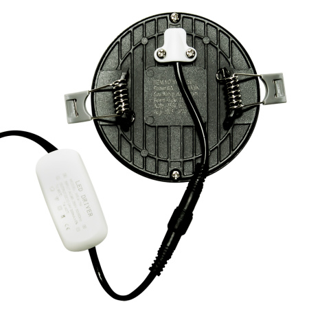 Светильник встраиваемый LED WE-A180 9W Black