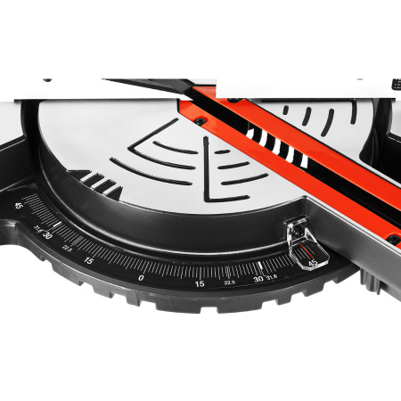 Пила торцовочная с протяжкой ЗУБР  ЗПТ-255-1800 ПЛ , d 255 х 30 мм, 1800 Вт