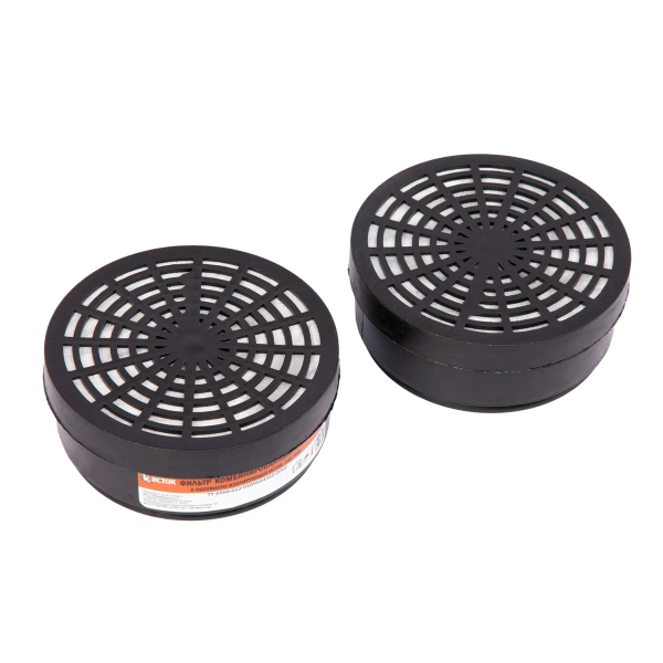 Фильтр комбинированный к полумаске изолирующей ИСТОК 300/400, А1Р1, 2 шт.// Россия