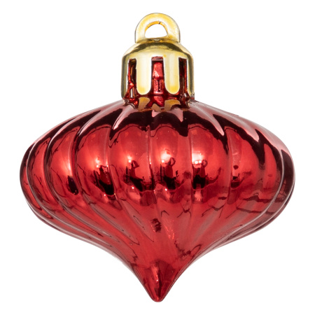 Набор елочный украшений Atmosphera 18 шт со звездой красно-золотой 113044RO