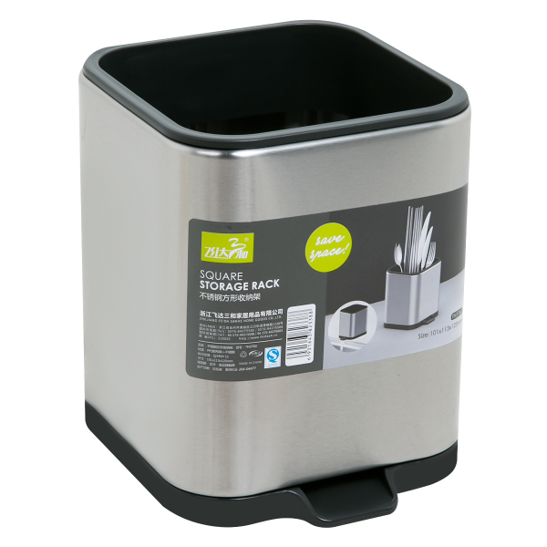 Подставка для столовых приборов FANCY HOME квадратная низкая TH3760 PRC