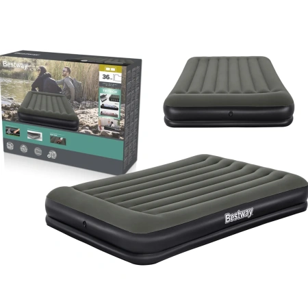 Кровать надувная Bestway Tritech Queen 203х152х36 см встроенная подушка 67699