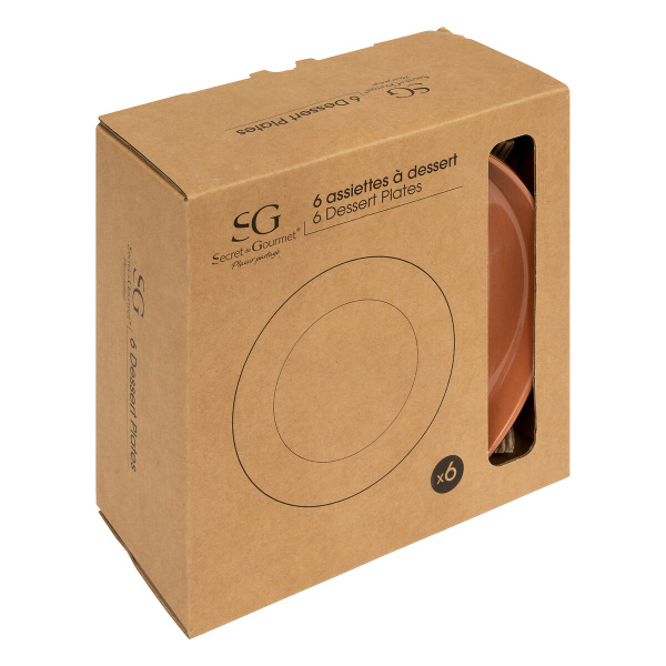 Тарелка десертная SG SUBLIMA  ROSE 20 см фарфор 194800