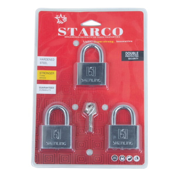 Замок SHENLING 50 мм ( 3 шт ) Замок SHENLING 50 мм ( 3 шт )