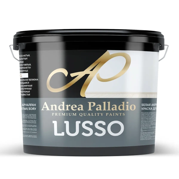 Краска влагостойкая Lusso Premium 4л Краска влагостойкая Lusso Premium 4л