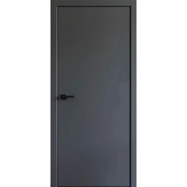 Дверное полотно ДШ эмаль антрацит 7015 Дверное полотно 80