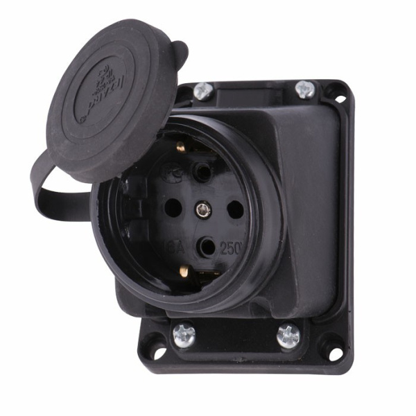 LEZARD 106 0400 0103 Розетка прямая 2Р+РЕ 1*16А