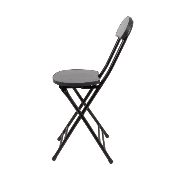 Стул складной 24х31х74 см черный A7218 CN