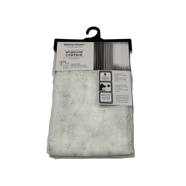 Комплект штор DH 260х132см 2шт белый светозащита 50% CL06-04D