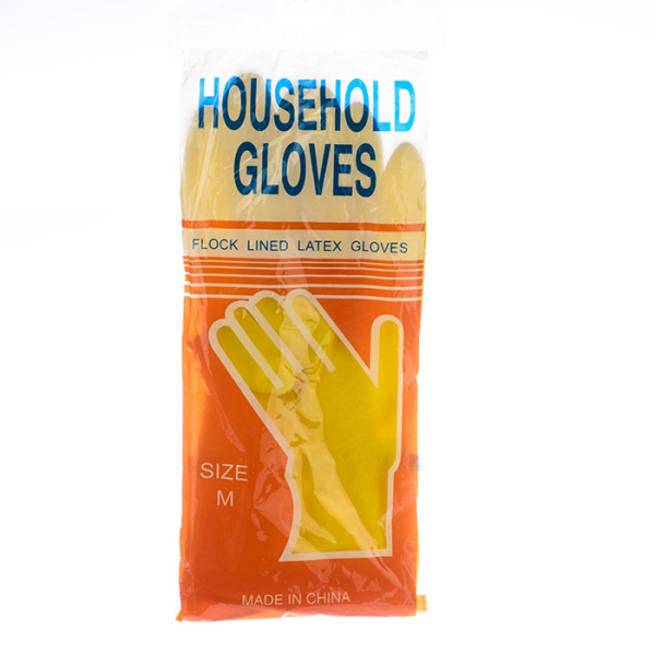 Перчатки латексные хозяйственные размер L 51502