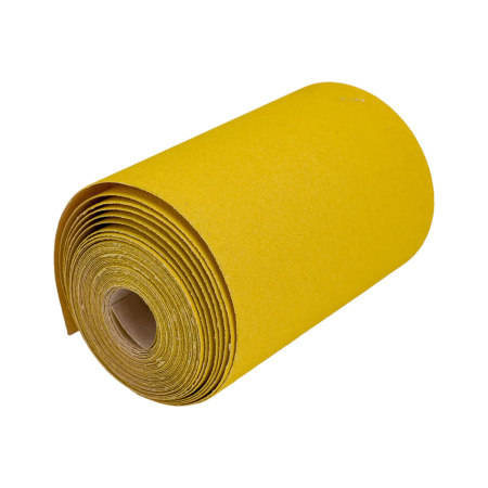 Шкурка на бумажной основе, LP41C, зерн. 10Н(P120), мини-рулон 100мм х 5м (БАЗ)// Россия