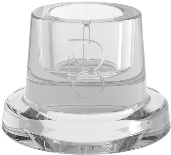 Подсвечник Bolsius для конусной свечи 40х58 мм стекло