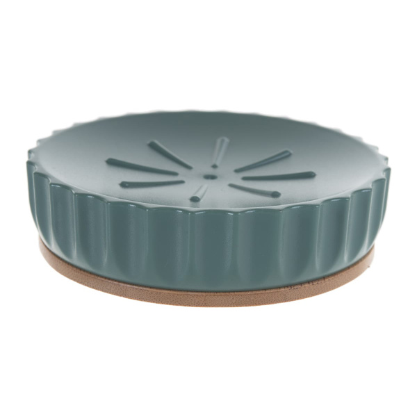 Мыльница пластик бамбук B1243W-4