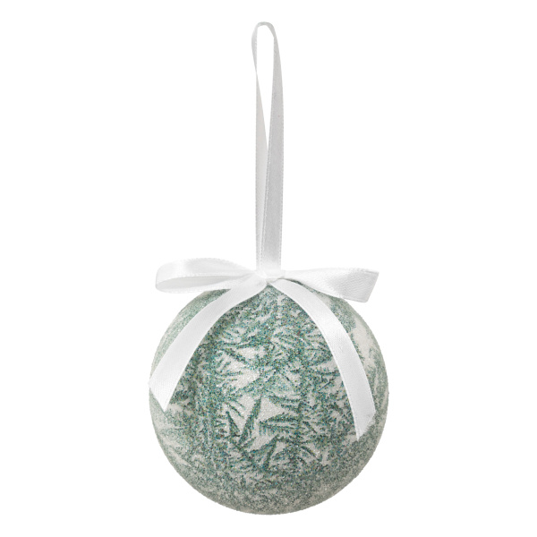 Шар елочный Atmosphera 7,5 Зимний иней 198567