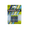 Батарейка мизинчиковая Ergolux Alkaline LR03 BL-4 11744