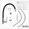 Смеситель д/к Iddis Kitchen 360 K36SBJBi05 гибкий гусак чёрный