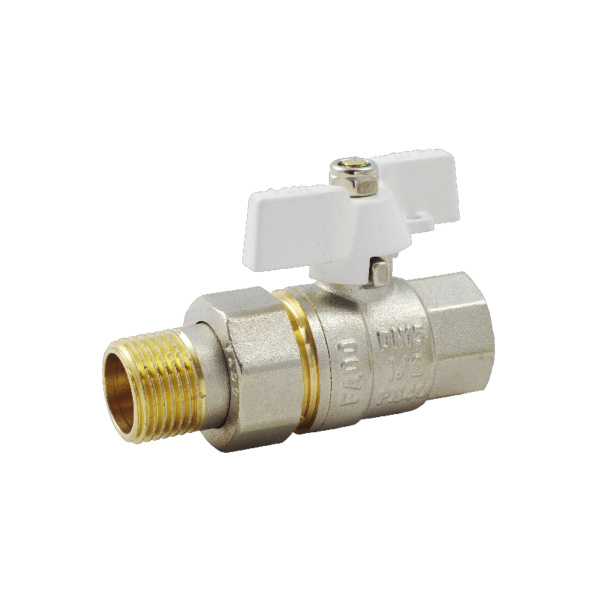 Кран-американка FADO New  PN40 15 1/2" White арт.KA1W Кран-американка FADO New  PN40 15 1/2" White арт.KA1W