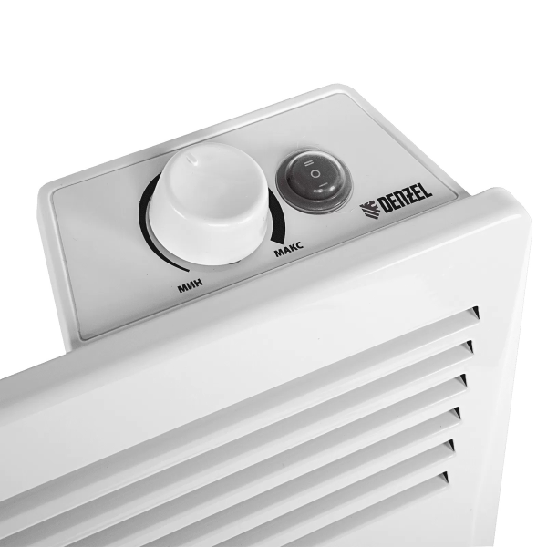 Конвектор электрический XCE-1500, 230 В, 1500 Вт, белый, сушилка, колеса, Х-элемент// Denzel