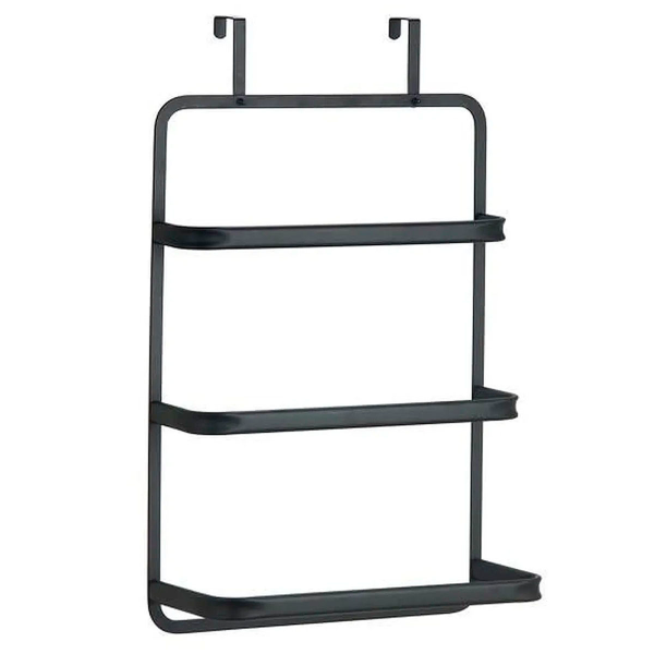 Вешалка металлическая Tendance для полотенец с тремя штангами черная 98115108