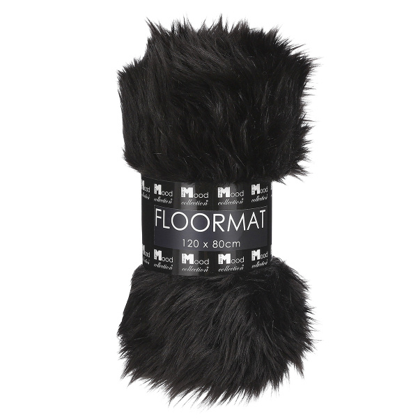 Шкура искусственная The Mood Collection 120х80 см черный Шкура искусственная The Mood Collection 120х80 см черный
