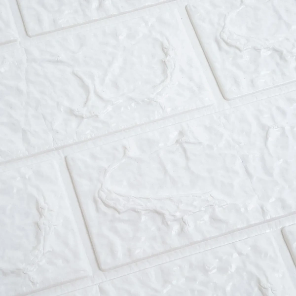 Панель самоклеящаяся кирпич YaYa-16 белая 70х77х0,6