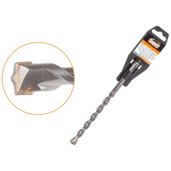 Бур (сверло) 6х100х160 мм SDS-plus GEPARD, арт.GP0106-160