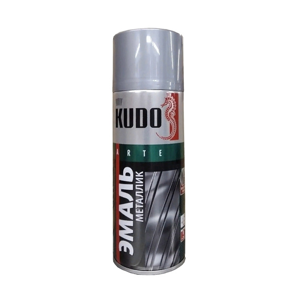 Аэрозоль эмаль 520мл универсальная серебро KU-1026 Аэрозоль эмаль 520мл универсальная серебро KU-1026