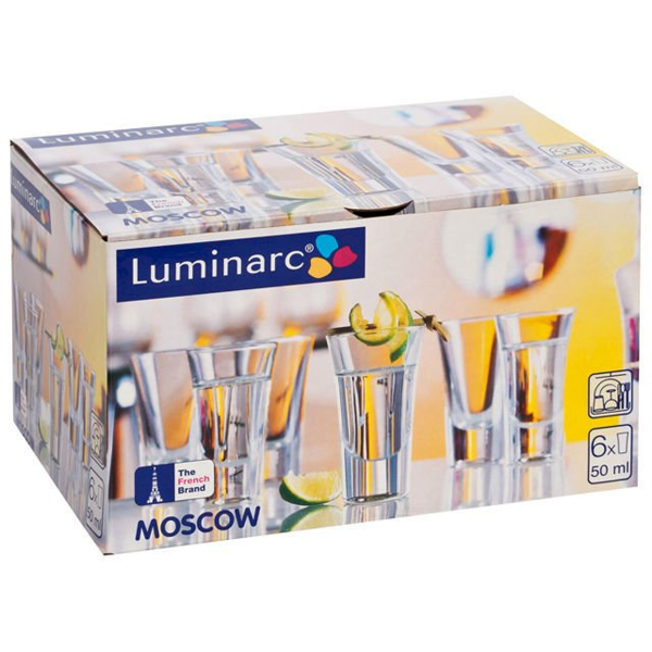 Набор стопок LUMINARC МОСКВА 6 шт 50 мл H5067
