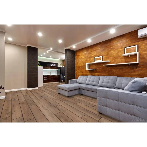 Ламинированный пол Кроностар 7081 Dovod Дуб Демонт / 1380*191*8 мм / АС5/33 класс / V4 / WG / AQUA O