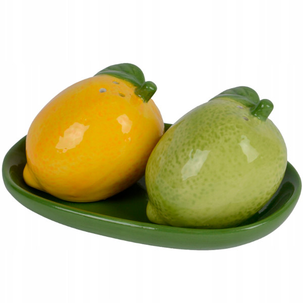 Набор для специй Summer Joy 2пр на подставке доломит 830696 Kmg