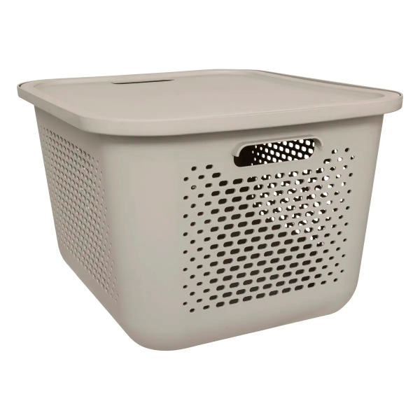 Корзинка с крышкой 5Five Aera 19,6 л 38,2х32,7х22,8см 205504 Корзинка с крышкой 5Five Aera 19,6 л 38,2х32,7х22,8см 205504