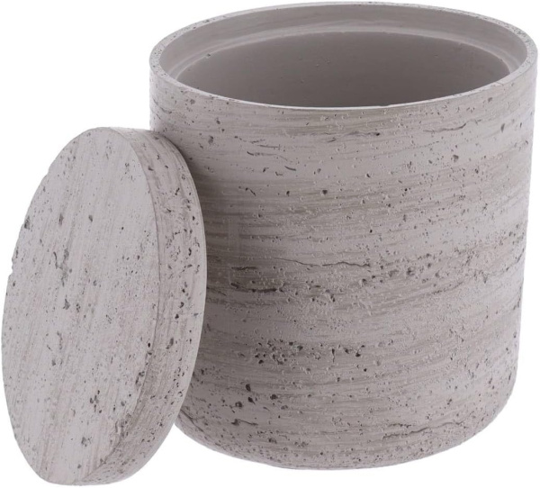 Органайзер для хранения ватных дисков Tendance CONCRETE EFFECT 67174180